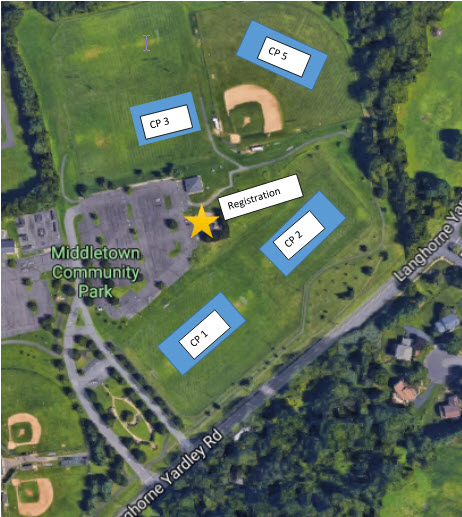 2019 Community Park Tournament Field Map