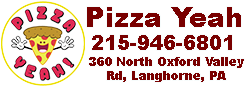 Pizza Yeah - 215-946-6801